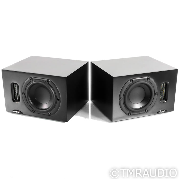 Neat Acoustics Iota Bookshelf Speakers; Satin Black Pair
