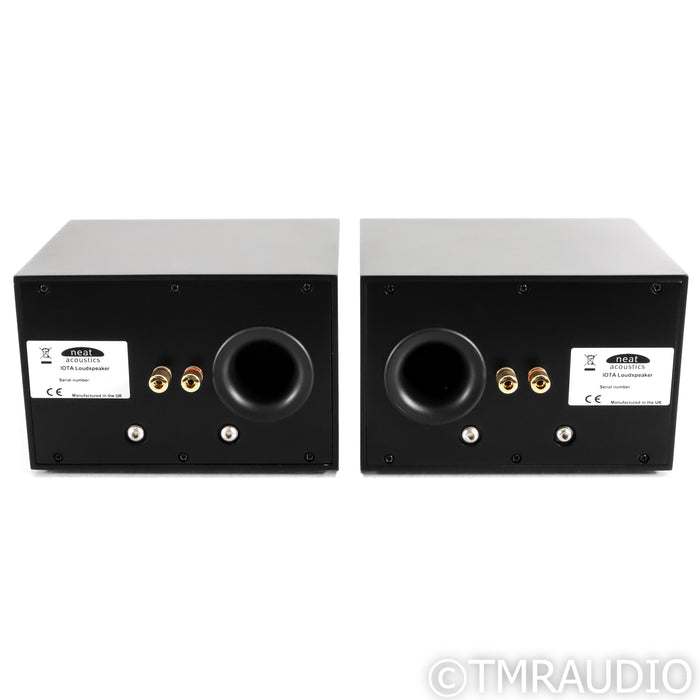 Neat Acoustics Iota Bookshelf Speakers; Satin Black Pair