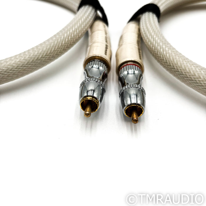 Acoustic Zen Wow MKII RCA Cables; 1m Pair Interconnects