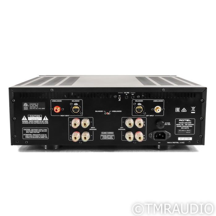 Rotel RB-1582 MKII Stereo Power Amplifier