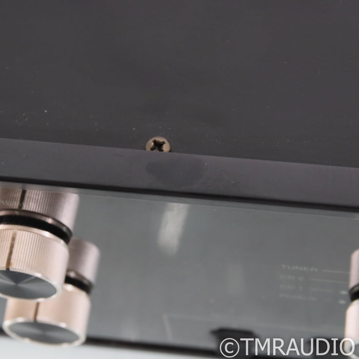 McIntosh C38 Stereo Preamplifier w/ Walnut Cabinet; MM Phono