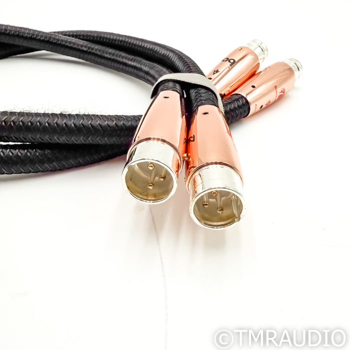 AudioQuest Black Beauty XLR Cables; 0.6m Pair Balanced Interconnects