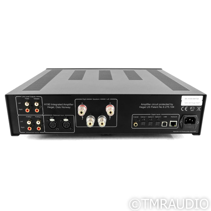 Hegel H190 Stereo Integrated Amplifier / DAC; H-190