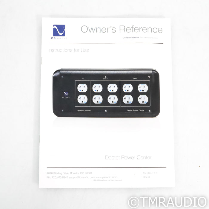 PS Audio Dectet Power Center AC Power Conditioner