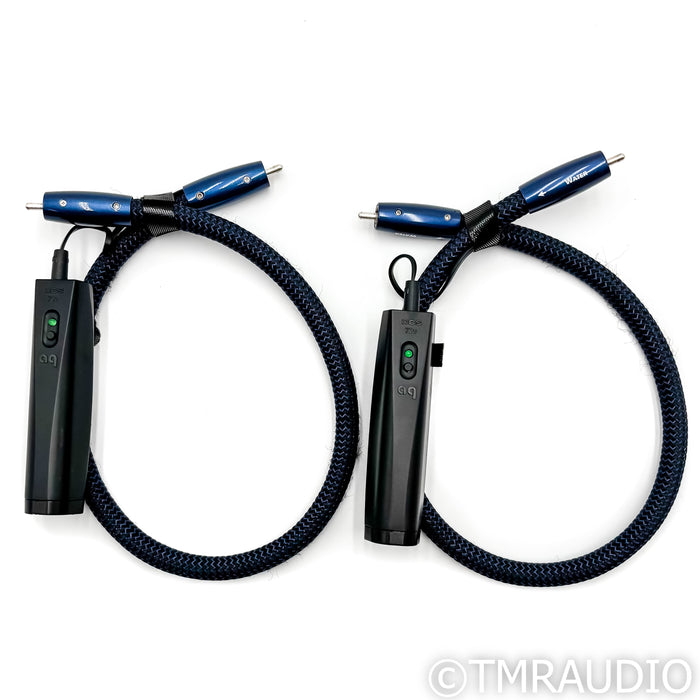 AudioQuest Water RCA Cables; 0.5m Pair Interconnects