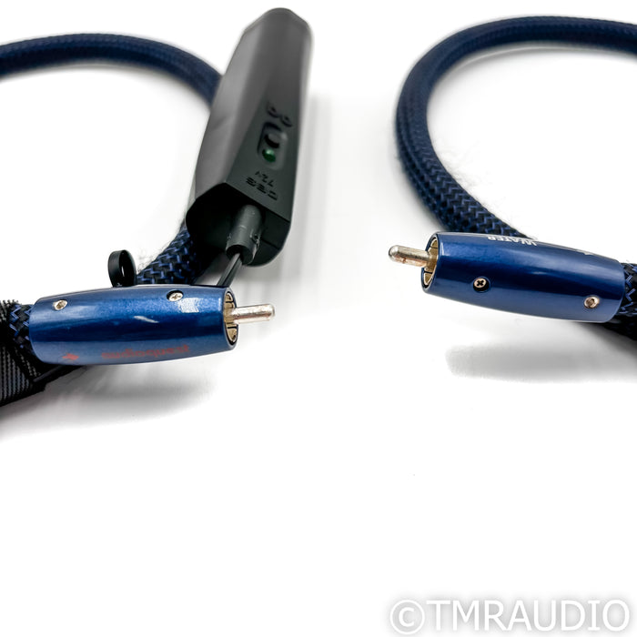 AudioQuest Water RCA Cables; 0.5m Pair Interconnects
