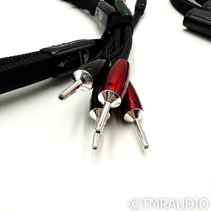 AudioQuest  Robin Hood ZERO Bi-Wire Speaker Cable; 72v DBS; 4ft Pair