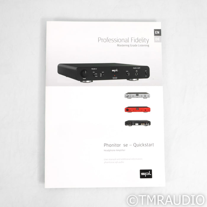 SPL Phonitor se Headphone Amplifier; DAC