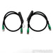 AudioQuest Earth XLR Cables; 1m Pair Balanced Interconnects