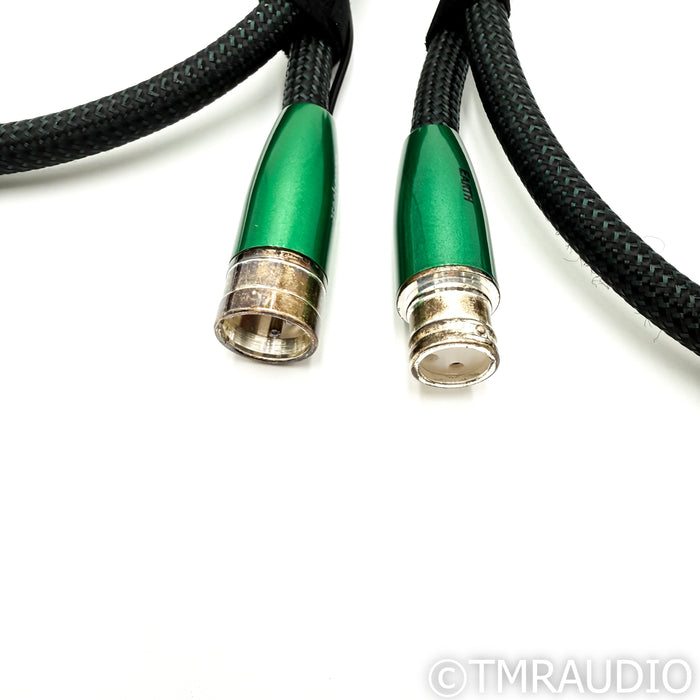 AudioQuest Earth XLR Cables; 1m Pair Balanced Interconnects