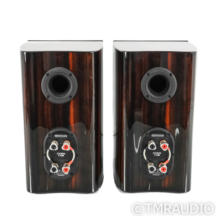 Monitor Audio Platinum PL100 II Bookshelf Speakers; Ebony Pair