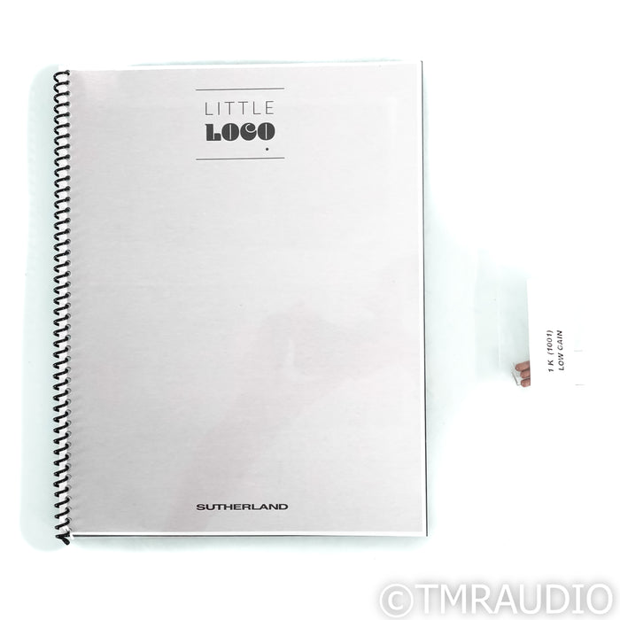 Sutherland Engineering Little Loco MM Phono Preamplifier