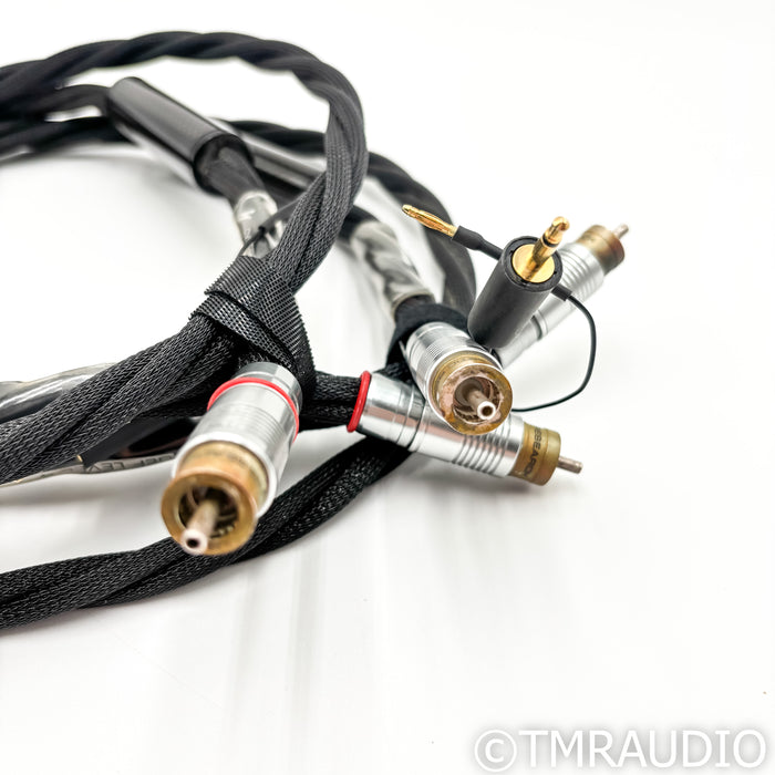 Synergistic Research Atmosphere UEF Level 4 RCA Cables; 1.5m Pair Interconnects
