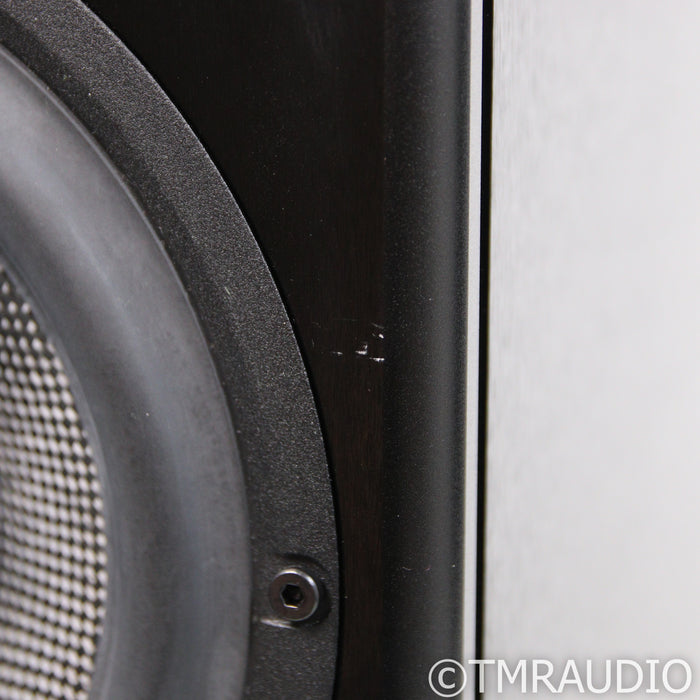 Magico A1 Bookshelf Speakers; Black Aluminum Pair w/ Sound Anchors Stands
