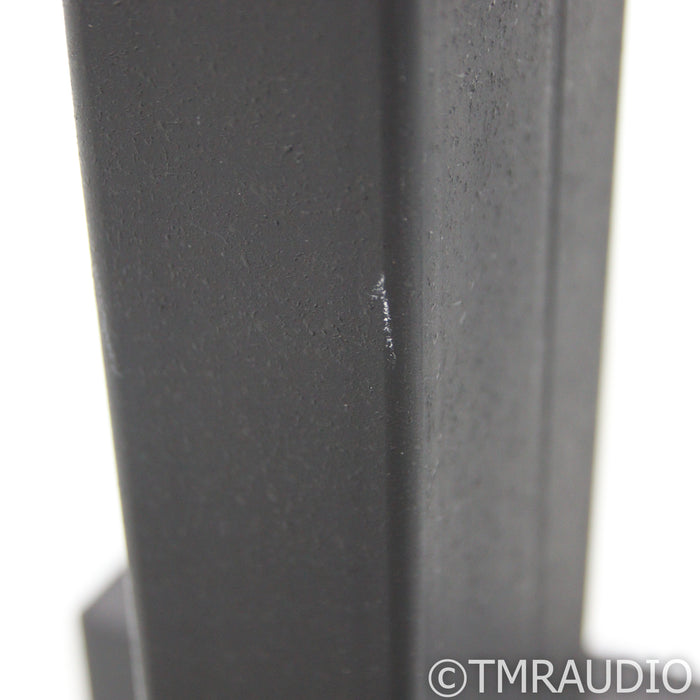 Magico A1 Bookshelf Speakers; Black Aluminum Pair w/ Sound Anchors Stands