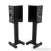 Magico A1 Bookshelf Speakers; Black Aluminum Pair w/ Sound Anchors Stands