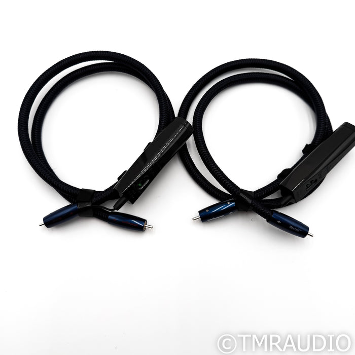 AudioQuest Water RCA Cables; 1m Pair Interconnects