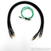 Morrow Audio PH-5 Phono Cables; 0.5m Pair Interconnects; RCA