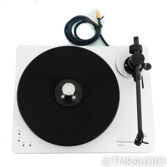 Clearaudio Performance DC Wood Belt Drive Turntable; Dynavector DV 20x2 MC