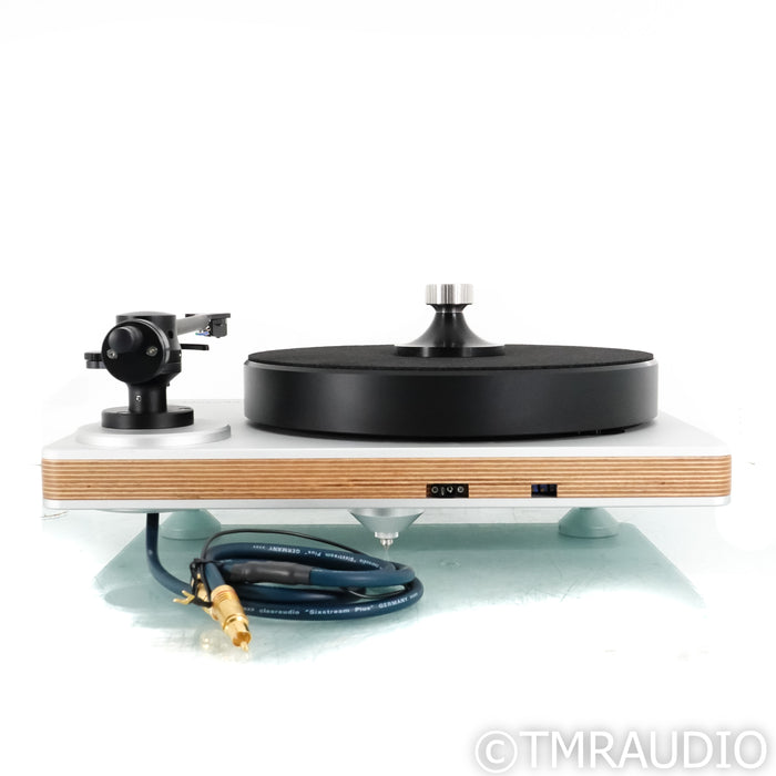 Clearaudio Performance DC Wood Belt Drive Turntable; Dynavector DV 20x2 MC