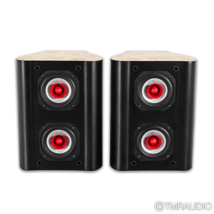 Decware Audio Zen Tube Tots Bookshelf Speakers; Burl Wood Pair