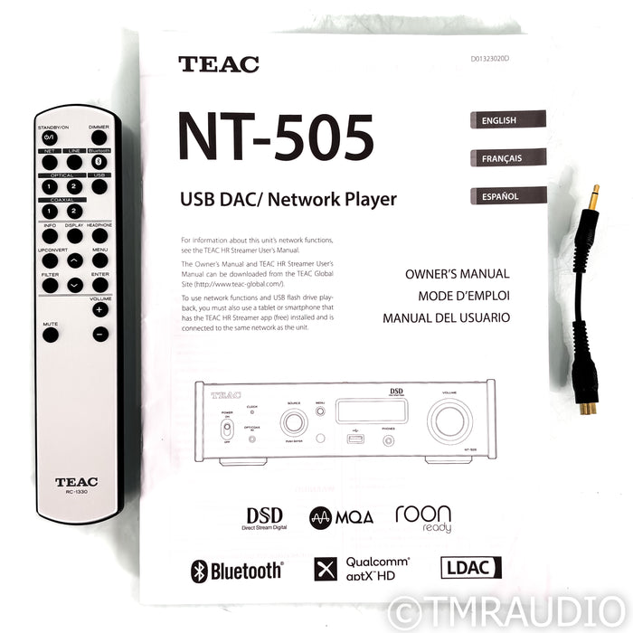 TEAC NT-505 DAC / Network Streamer; D/A Converter