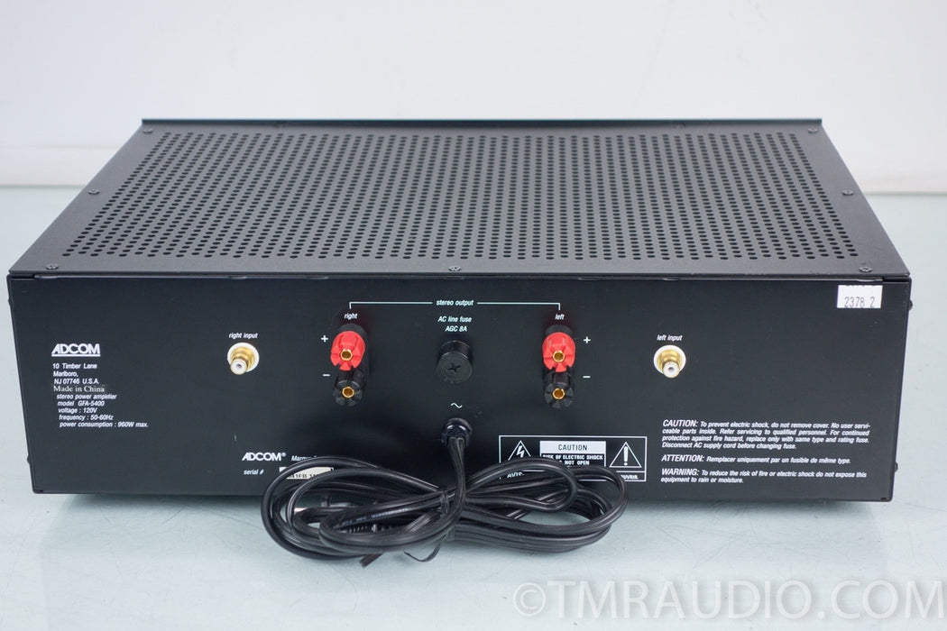 Adcom GFA-5400 Stereo Power Amplifier