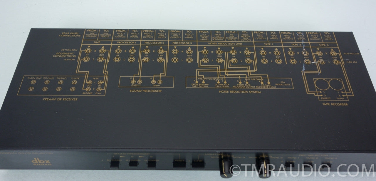 DBX 200XG Manual - Program Route Selector