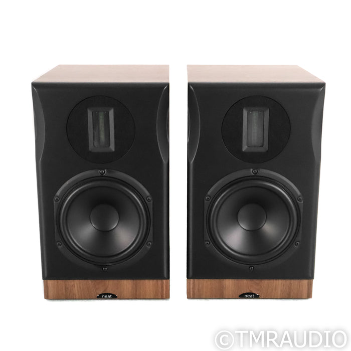Neat Acoustics Majistra Bookshelf Speakers; Walnut Pair (Mint w/ Warranty)