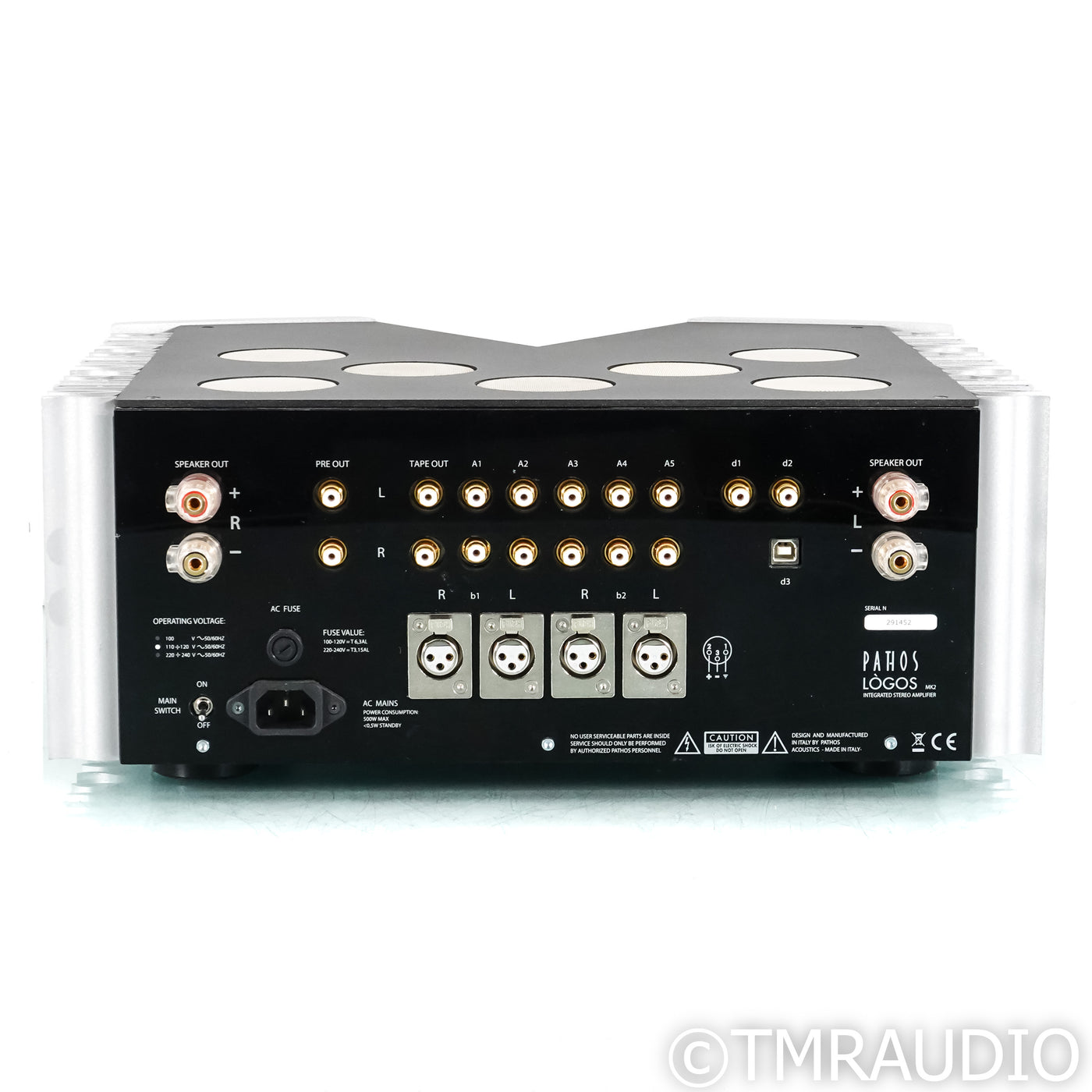 Pathos Music Pathos Logos MKII Stereo Hybrid Integrated Amplifier — The Music Room