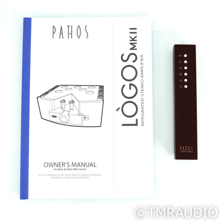 Pathos Logos MKII Stereo Hybrid Integrated Amplifier