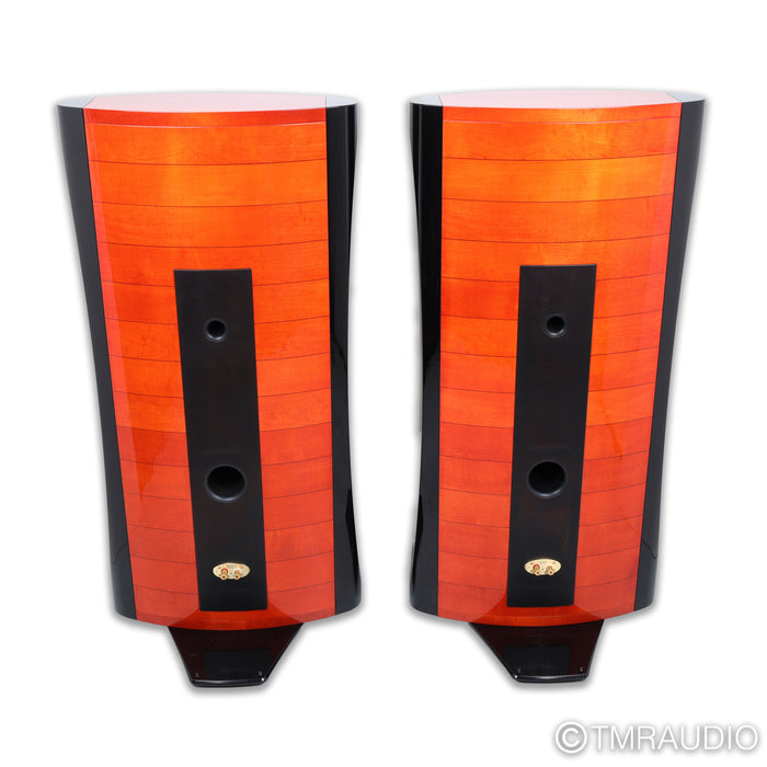 Sonus Faber Stradivari Homage Floorstanding Speakers; Rosso Violino Pair