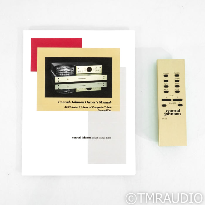 Conrad-Johnson ACT2 Series 2 Stereo Tube Preamplifier