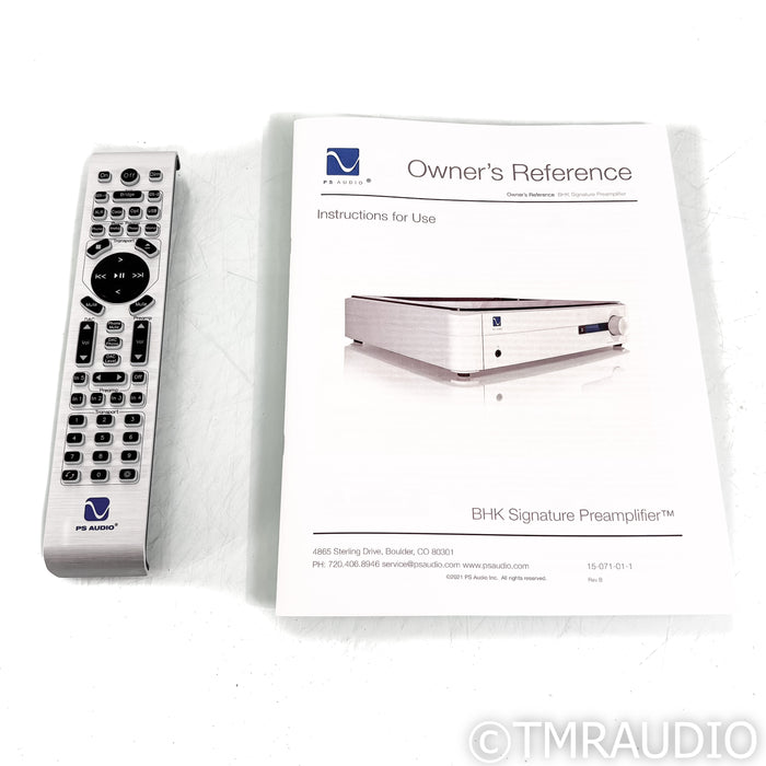 PS Audio BHK Signature Stereo Hybrid Preamplifier