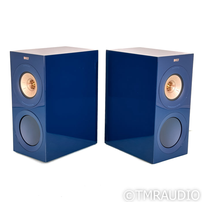 KEF R3 Meta Bookshelf Speakers; Indigo Gloss Pair