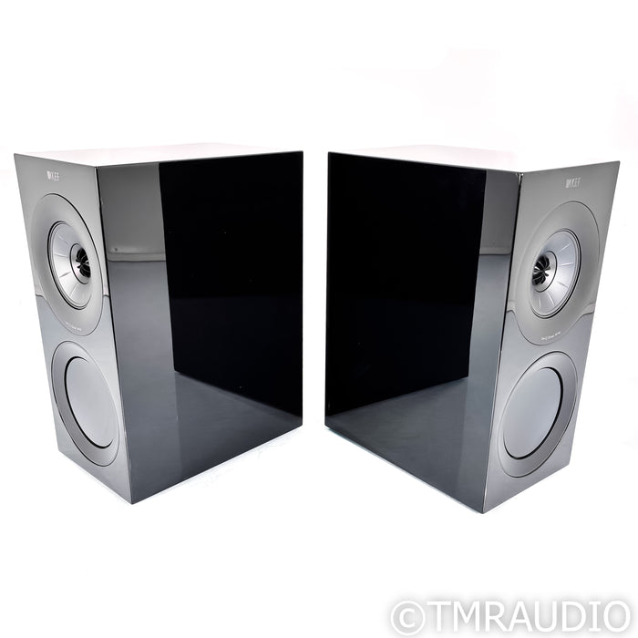 KEF R3 Bookshelf Speakers; Black Pair
