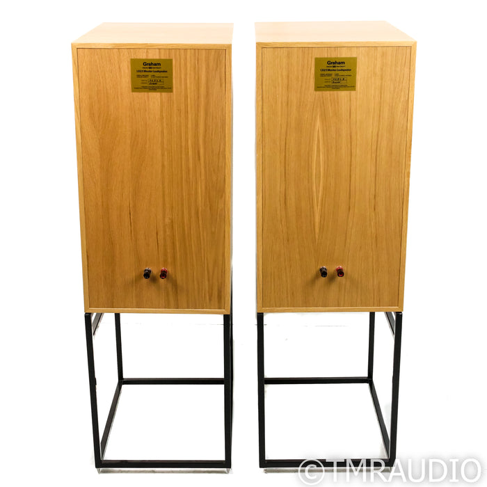 Graham Audio LS5/5 Bookshelf Speakers with Stands; Oak Pair
