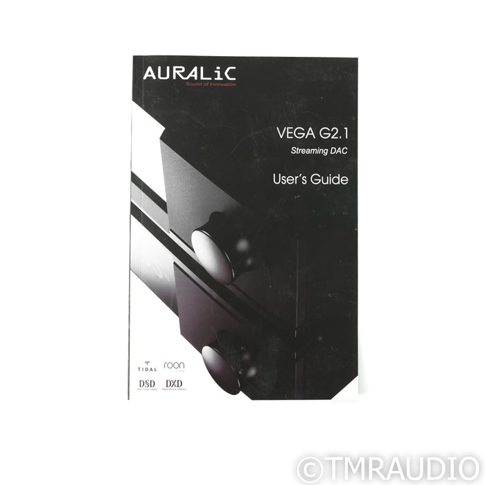 Auralic Vega G2.1 Streaming DAC; D/A Converter