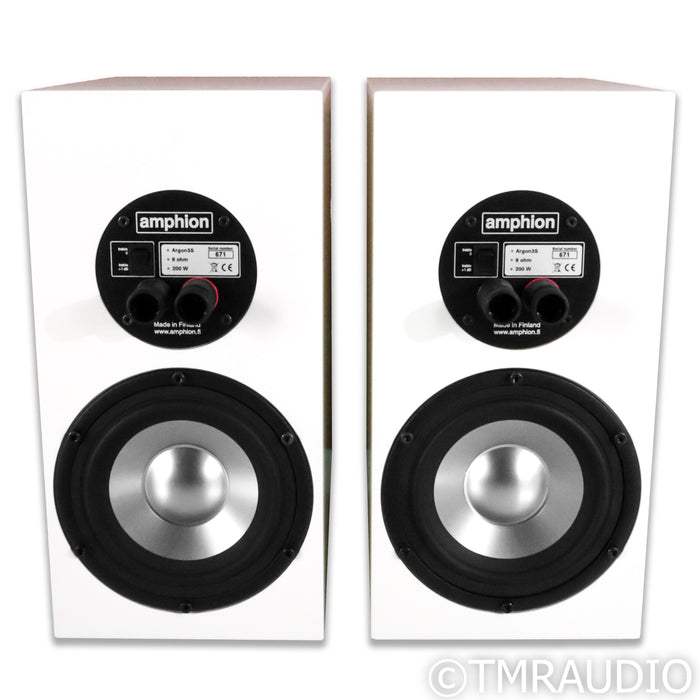 Amphion Argon 3s Bookshelf Speakers; White Pair