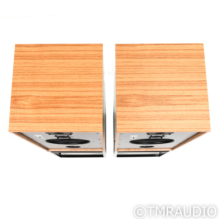 Graham Audio LS8/1 Derek Hughes SE Bookshelf Speakers with Stands; Teak Pair