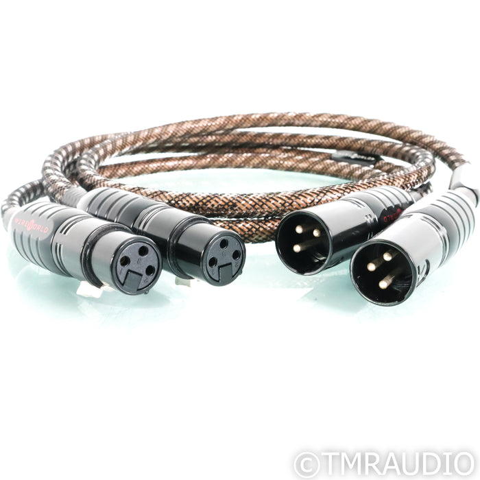 WireWorld Eclipse 8 XLR Cables; 1m Pair Balanced Interconnects