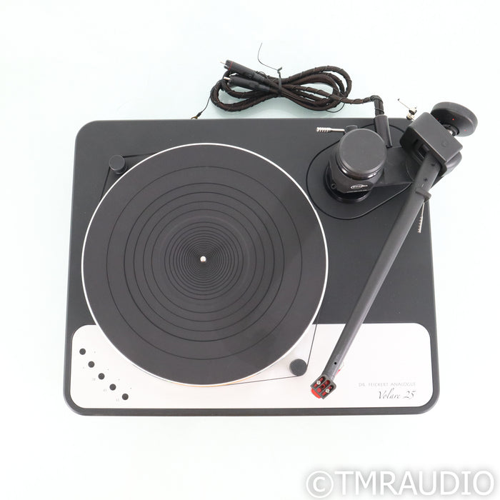 Dr. Feickert Volare 25 Anniv. Turntable; Kuzma Stogi Ref313 12"; Hana Umami Red