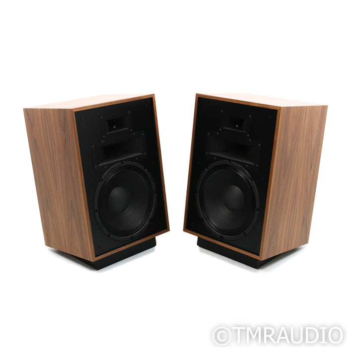 Klipsch Heresy IV Floorstanding Speakers; American Walnut Pair