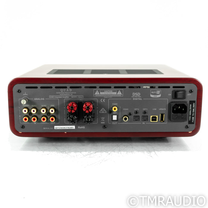Quad Vena II Stereo Integrated Amplifier; MM Phono