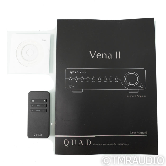 Quad Vena II Stereo Integrated Amplifier; MM Phono