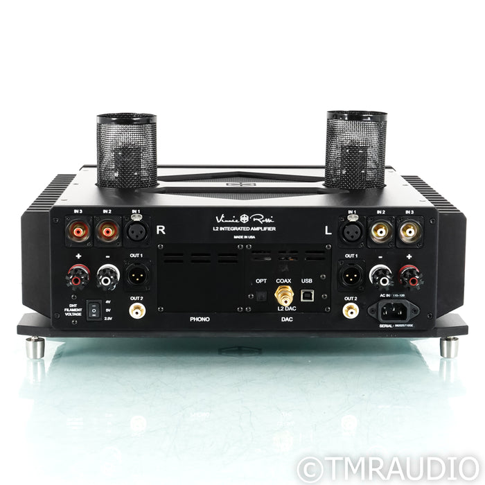 Vinnie Rossi L2i SE Stereo Tube Integrated Amplifier; 2.0 DAC