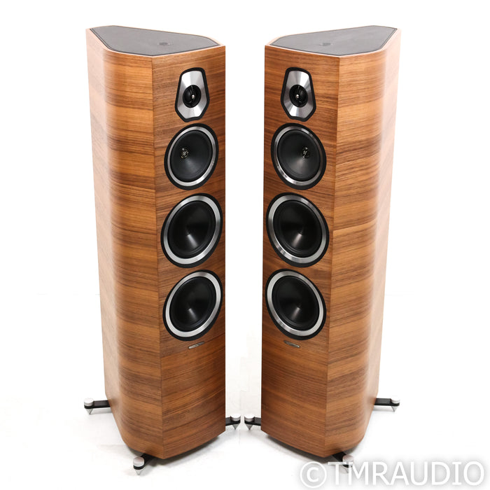 Sonus Faber Sonetto V Floorstanding Speakers; Walnut Pair