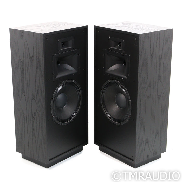 Klipsch Forte IV Floorstanding Speakers; Black Ash Pair