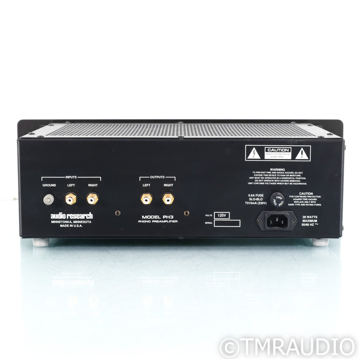 Audio Research PH3 Tube MM Phono Preamplifier; PH-3