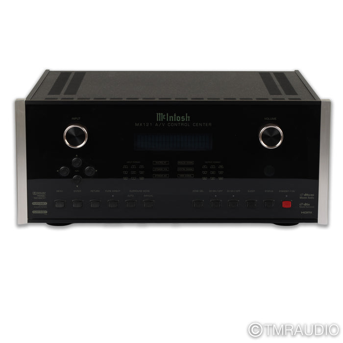 McIntosh MX121 7.2 Channel Home Theater Surround Processor; MM Phono